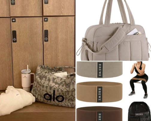 Amazon Gym Finds I Swear By cover photo collage