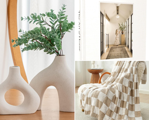 Home Decor Muse & Cozy Vibes ☁️ cover photo collage