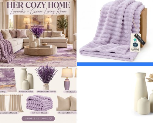Living Room Finds 🛋️ | Cozy Home Decor & Furniture cover photo collage