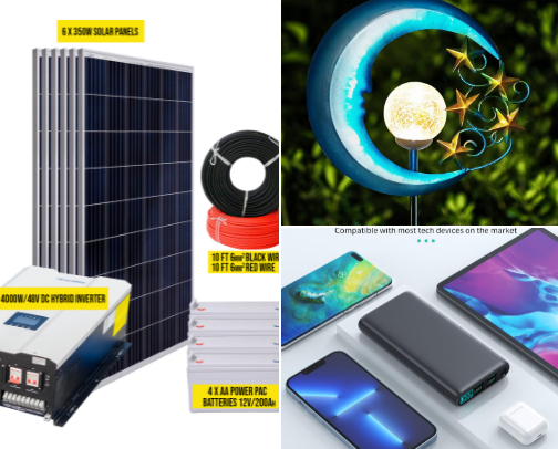 Energy saver cover photo collage