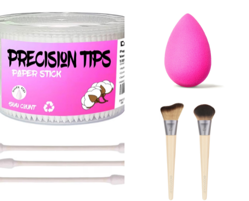 Everyday glam essentials cover photo collage