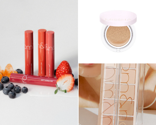 Korean idol makeup Routine cover photo collage