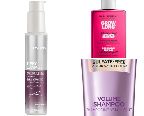 Healthy Hair cover photo collage