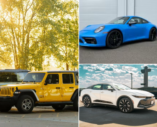 Turo cover photo collage
