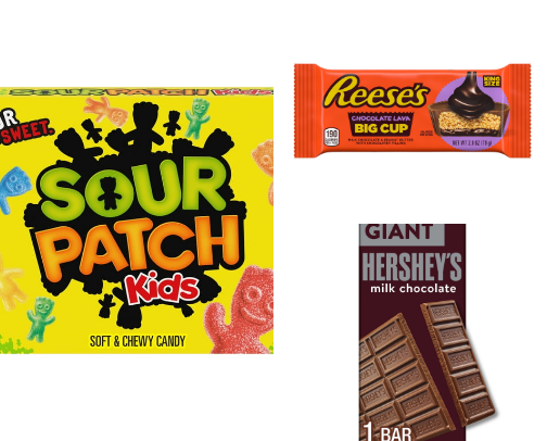 sweets and snacks that every child loves😋🍬 cover photo collage