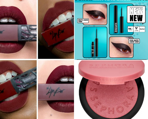 Makeup cover photo collage