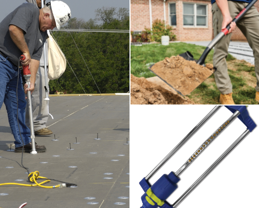 Must have Garden tools and flower plants cover photo collage