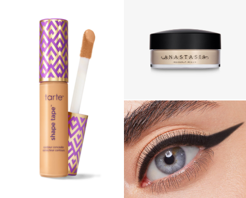 Make-up recommendations cover photo collage