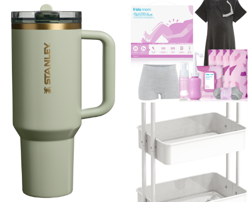 Postpartum Must-Haves for New Moms cover photo collage