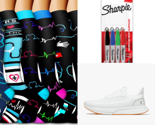 Nurse Life Must-Haves (Work + Self-Care) cover photo collage