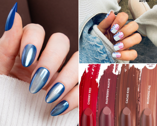 Press On Nails cover photo collage