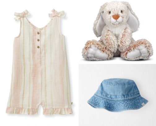 Spring basket ideas for my toddler 🐰 cover photo collage