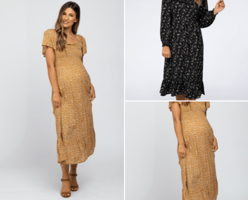 Maternity clothes cover photo collage
