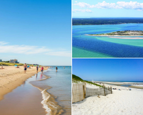 Cape Cod Beaches for the Summer cover photo collage