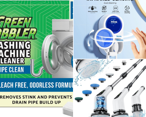 Favorite Cleaning Items for Your House cover photo collage