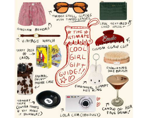 Stocking Stuffers Gift Guide: For the It-Girl in Your Life✨🎄 cover photo collage