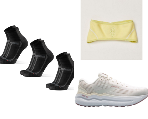 runner girl starter pack!🏃🏼‍♀️🎧 cover photo collage