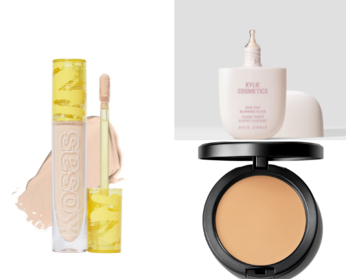 Makeup recommendations cover photo collage