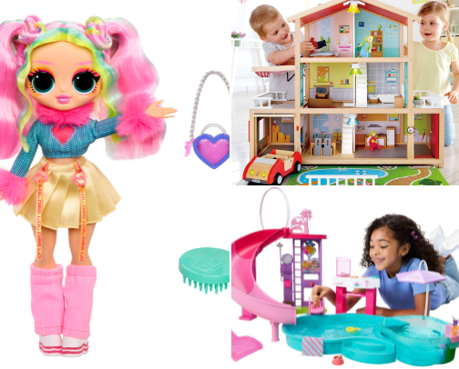 Best Dolls & Dollhouses for Kids cover photo collage