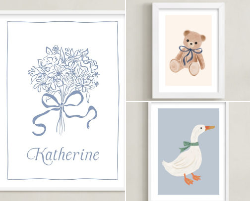 Children's Room Decor and Nursery Art cover photo collage