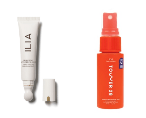 Skin care cover photo collage
