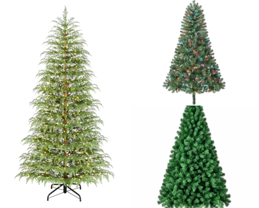 Best Christmas Trees for 2026 🎄 | Affordable, Pre-Lit & Realistic Christmas Trees cover photo collage
