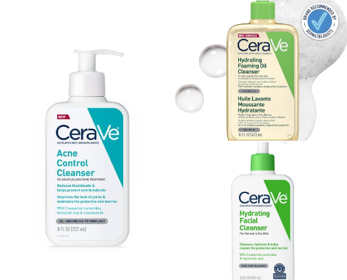 CeraVe products worth your money 💵 cover photo collage