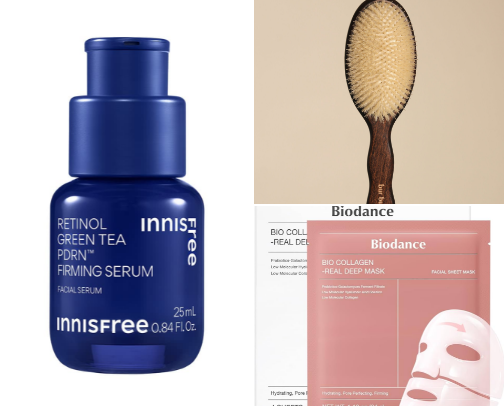 My favorite beauty recs cover photo collage