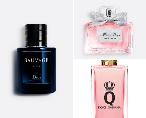 PERFUME PICKS YOU'LL FALL_____FOR HIM & HER cover photo collage