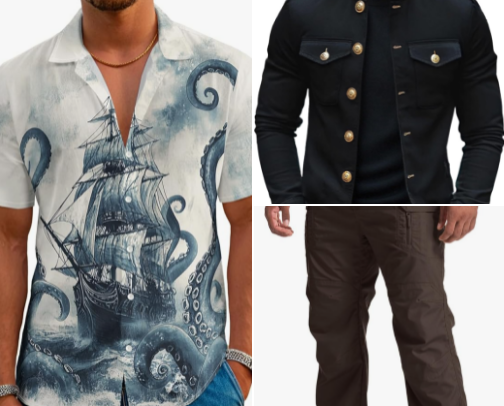 The Rogue & Relic Wardrobe for Men cover photo collage