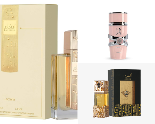 My favorite Arabian Fragrances cover photo collage