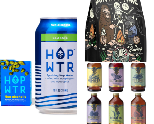 Beverages cover photo collage