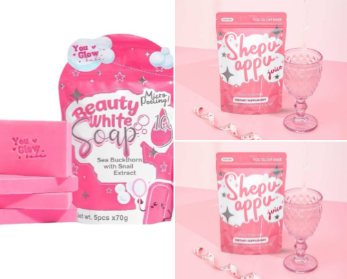 Skincare Recos ✨ cover photo collage