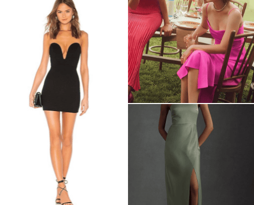 Glamorous dresses 👗 cover photo collage
