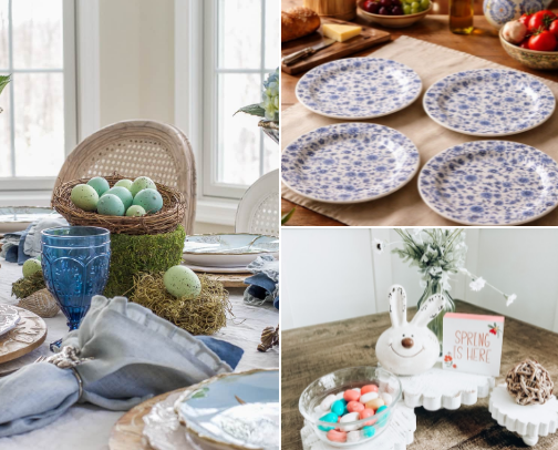Easter Home Decor Essentials for a Cozy Spring Celebration cover photo collage