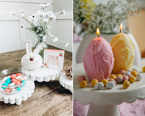 Easter Home Decor Essentials for a Cozy Spring Celebration cover photo collage