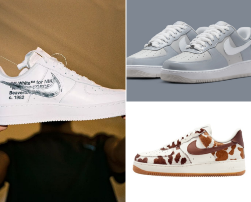 Nike Air Force 1 - Highs & Lows cover photo collage