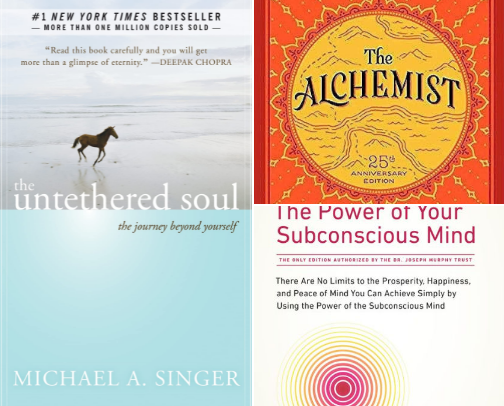 Life Changing Books cover photo collage