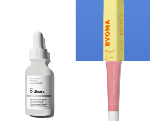 Skincare cover photo collage