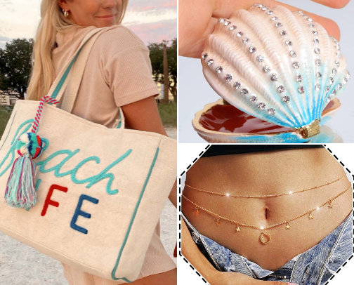 🌊 Coastal Girly Must-Haves cover photo collage