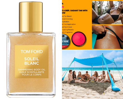 🌞🏖️ Beach/Pool favz cover photo collage