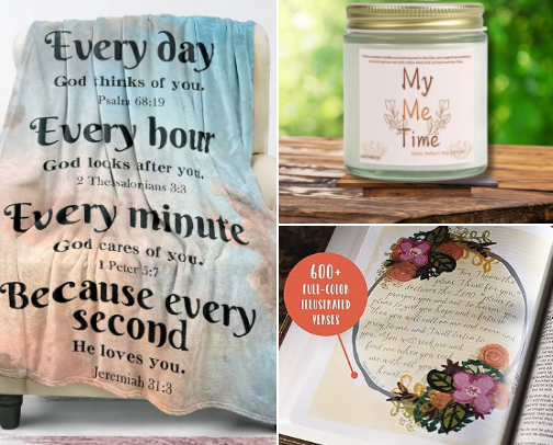 Faith Filled Finds to Uplift Your Soul cover photo collage