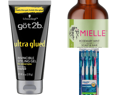 Hair Products cover photo collage