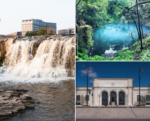 Which small American cities are actually worth the detour? cover photo collage