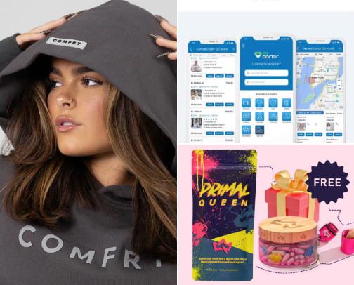 My affiliate links! Get yourself something nice 💕💕 cover photo collage