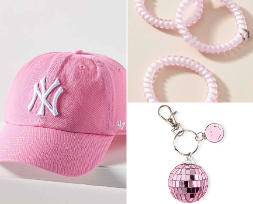 pink gift basket 🌸🎀🩷 cover photo collage
