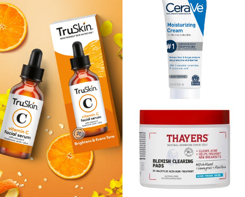 Skincare From Walmart cover photo collage