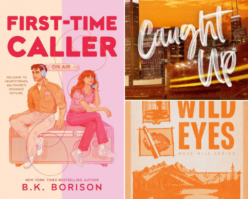 My Favorite Romance Reads -- Single Parent Trope cover photo collage