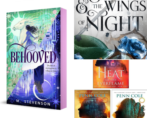 Romantasy Books I Couldn't Put Down cover photo collage