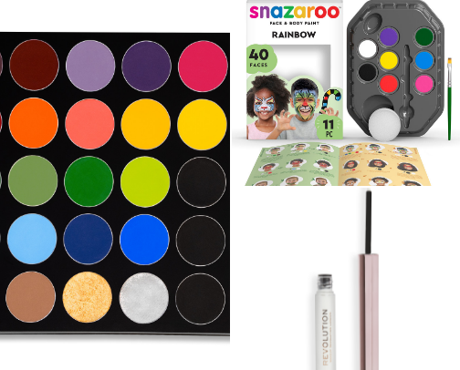 Halloween Makeup Essentials cover photo collage